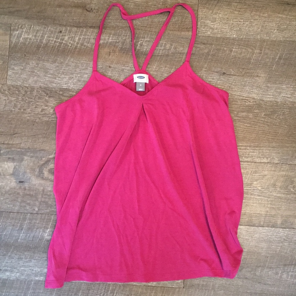 Flowy lattice-back tank